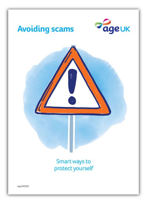 Avoiding Scams Downloadable Information Guide Age Uk