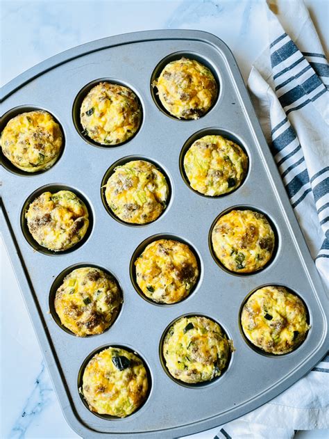 Sausage Egg And Cheese Breakfast Muffins Low Carb Keto Super Safeway