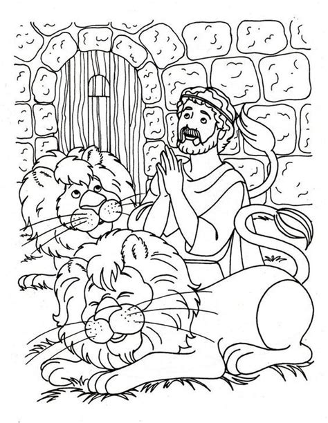 Top 10 Daniel And The Lions Den Coloring Pages Free Best Coloring