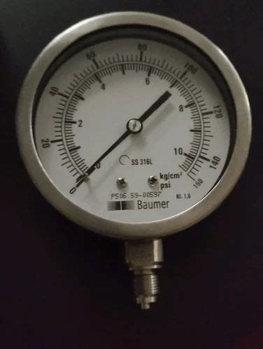 2 Inch 50 Mm Baumer Pressure Gauge At Rs 1600 In Kolkata Id