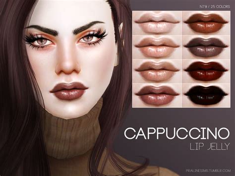 Lips In 25 Colors Found In Tsr Category Sims 4 Female Lipstick