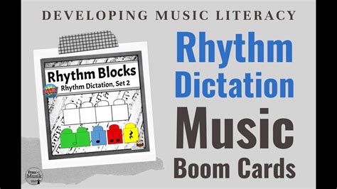 Rhythmic Dictation Set 2 Online Activities For The Elementary Music