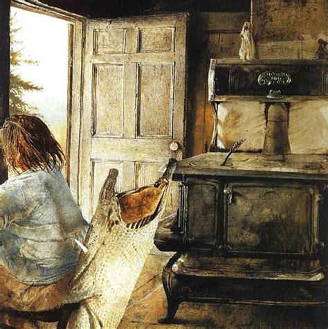The Wood Stove Andrew Wyeth