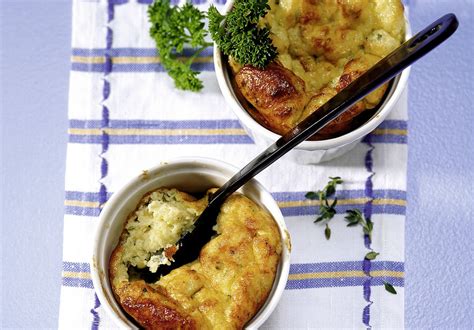 Soufflés Aux Herbes Et Au Gruyère Aop Suisse Fromage Suisse