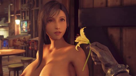 Final Fantasy Vii Remake Tifa Lockhart Nude Mod Boosting Size And Curves Sankaku Complex