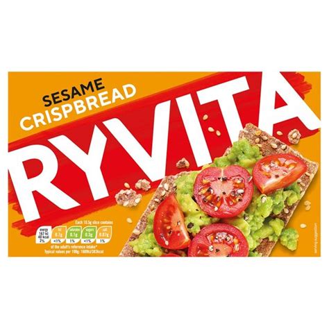 Ryvita Crispbread Sesame Crackers Morrisons