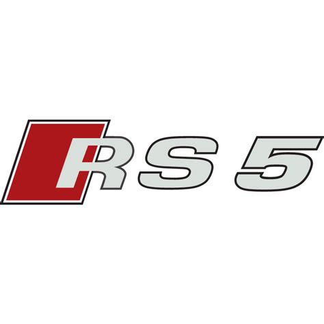 Audi Rs 5 Logo Vector Logo Of Audi Rs 5 Brand Free Download Eps Ai