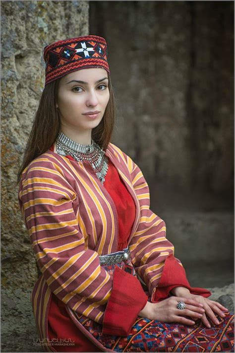 Հայուհի Armenian Woman National Clothes Folk Clothing Traditional