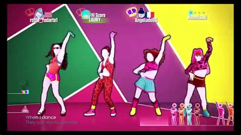 Wii U Jegeekjeplay Just Dance 2015 Macarena By The Girly Team 720p