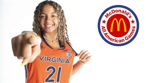 Uva Women S Basketball Signee Kymora Johnson Named A Mcdonald S All American Flipboard
