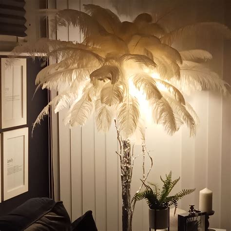 4.6 out of 5 stars. Savvy shopper makes feather floor lamp £4,000 less than ...