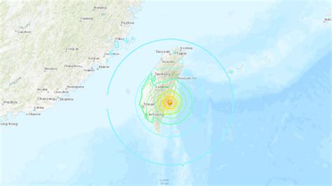 Powerful Earthquake Hits Southeast Taiwan Tsunami Warning Issued