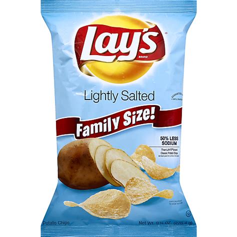 Lays® Lightly Salted Potato Chips 975 Oz Bag Potato My Country Mart Kc Ad Group