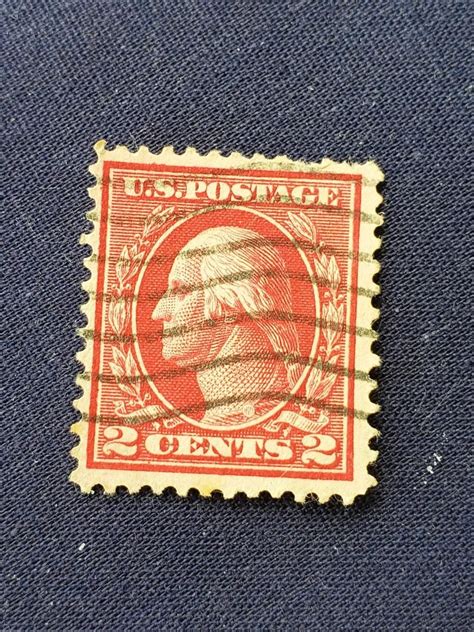 Rare 2 Cents George Washington Stamp New Lower Price Etsy Rare