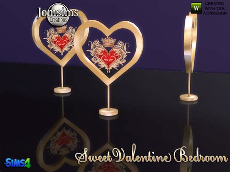 Jomsims Sweet Valentine Deco Heart Table