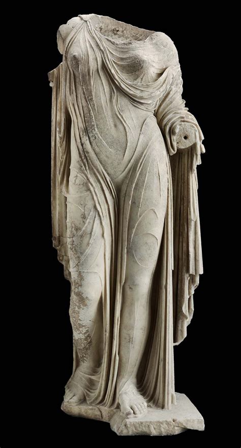 Statue Of Aphrodite Or A Roman Lady Greek Sculpture Ancient Greek
