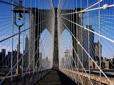 The Brooklyn Bridge Is One Of The Oldest Suspension Bridges In The