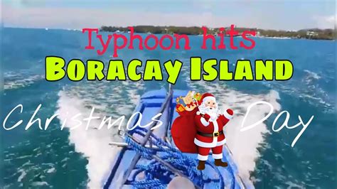 Typhoon Ursula On Christmas Day Stranded Passengers Boracay Island