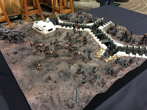 Armies Of Parade 2016 Krieg Trench Board Beyond The Tabletop