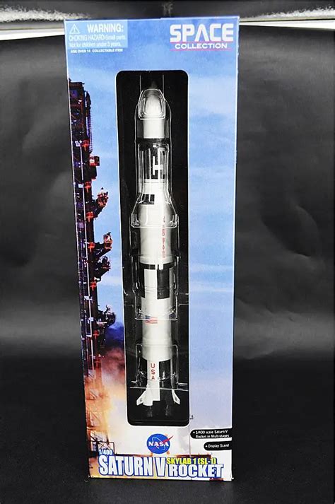 Dragon Saturn V Rocket Skylab 1 Sl 1 1400 Diecast Rocket Model