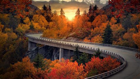 Autumn Sunsets Wallpapers Wallpaper Cave
