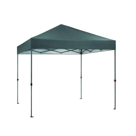 Everbilt 8 Ft X 8 Ft Grey Straight Leg Instant Canopy Pop Up Tent