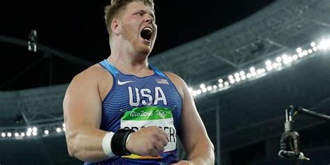 American Ryan Crouser Sets Olympic Record Wins Gold In Shot Put