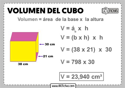Como Se Calcula El Volumen De Un Cubo Ejemplos Printable Templates Free