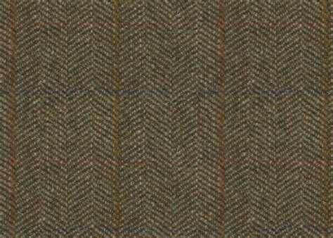 Harris Tweed Herringbone Fern Fabric C001t Wood Bros