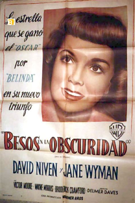 Besos En La Obscuridad Movie Poster A Kiss In The Dark Movie Poster