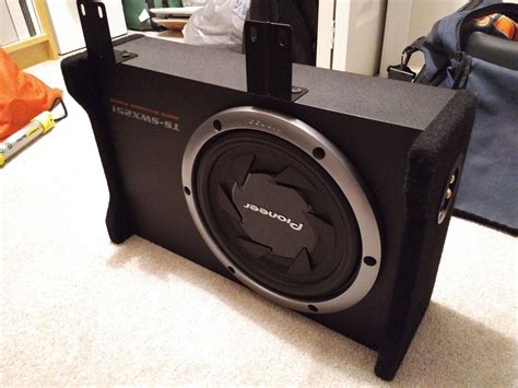 For Sale Only Pioneer Ts Swx251 10 Shallow Box Subwoofer Alpine Mrx