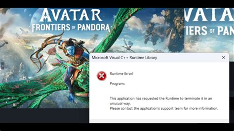 Fix Avatar Frontiers Of Pandora Microsoft Visual C Runtime VCRUNTIME Dll MSVCP Dll Error