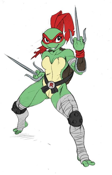 Tmnt Rule 63 Parade Rafa By Chochi On Deviantart Teenage Mutant Ninja Turtles Artwork Teenage