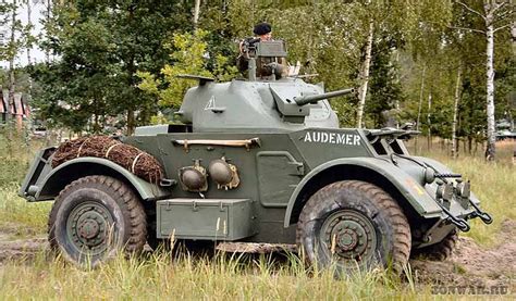 T17e1 M6 Staghound American Armored Car Of British Army Ww Ii