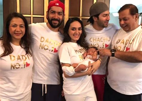 Chachu Varun Dhawan Shares First Glimpse Of His Niece With Dhawan