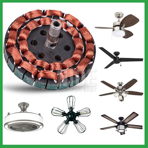 One or both coils may be connected to capacitors. Dc Ceiling Fan Winding | Ceiling Fan