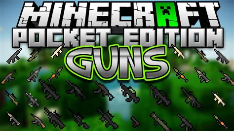0105 Guns Mod Minecraft Pocket Edition Download Youtube