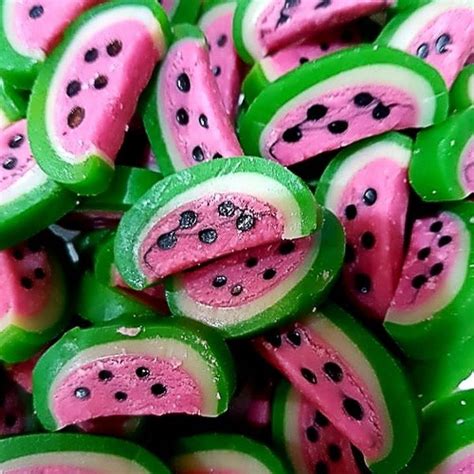 Sour Watermelon Slices Mouthwateringly Chunky Juicy And Chewy