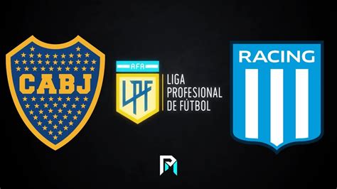 Boca Vs Racing En Vivo 🔴 Torneo Liga Profesional 2023 Youtube