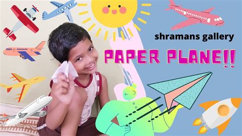 Diy Paper Airplane Paper Crafts For School Paper Craft Easy Kids