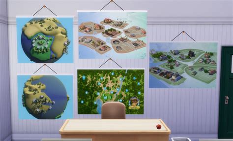 All About That Ts4 Clutter — Budgie2budgie School Cc Maps Stickers
