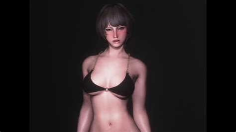 스카이림 의상 chain bikini unpb skyrim mod youtube