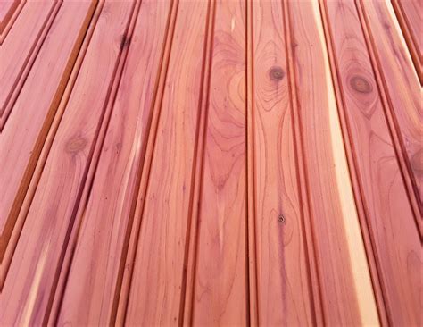 Red Cedar Beadboard Tongue And Groove Planks Free Us Shipping In 2021