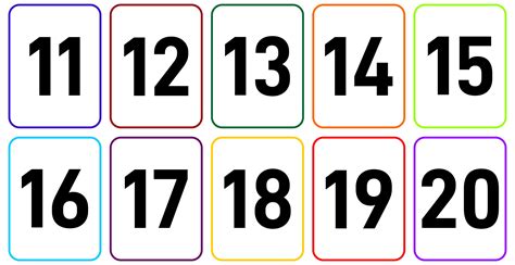 10 Best Writing Numbers 1 20 Printables Printablee Com Vrogue