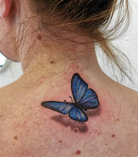 19 Best Pictures Of Blue Butterfly Tattoos Ideas