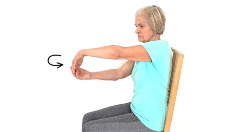 Senior Exercises Hand Therapy How To Do A Wrist Flexion Stretch