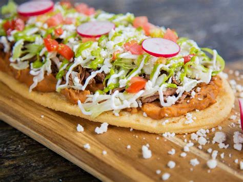 Mexican food in america is usually synonymous with hard s tacos and queso dip but beyond the ever por tex mex favorites and san francisco style nachos with chili mexican food names. El Comal Huarache