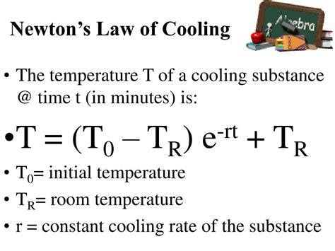 Newtons Law Of Cooling Presentation