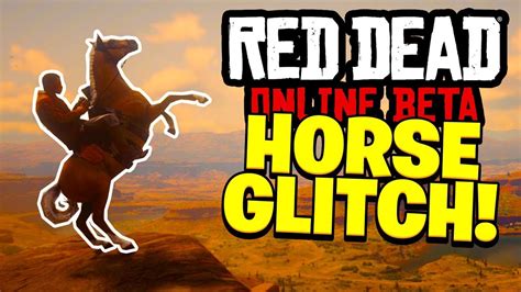 Red Dead Redemption 2 Online Scrawny Nag Horse Glitch Fix Red Dead