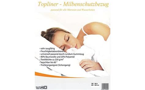 Sehr hochwertig & deswegen inkl. Amazon.de: Bella Luna Milbenschutzbezug für Wasserbetten ...
